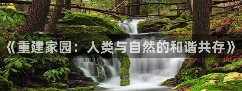 娱乐急先锋李诞甄子丹：《重建家园：人类与自然的和谐共存》