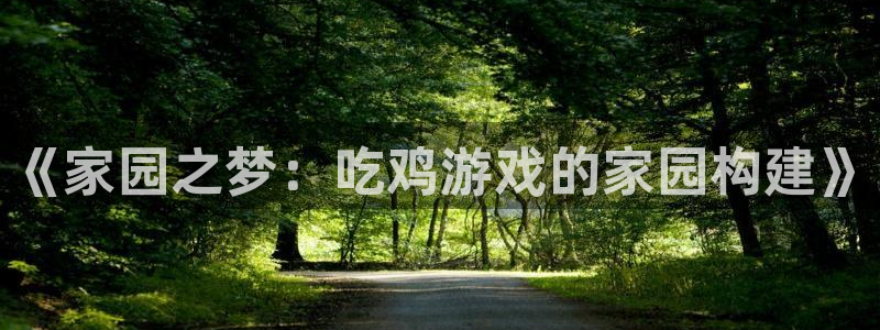 先锋娱乐系统：《家园之梦：吃鸡游戏的家园构建》