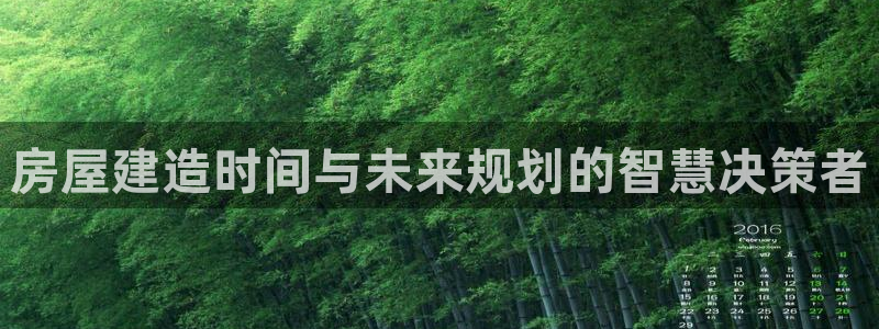 先锋互动娱乐：房屋建造时间与未来规划的智慧决策者