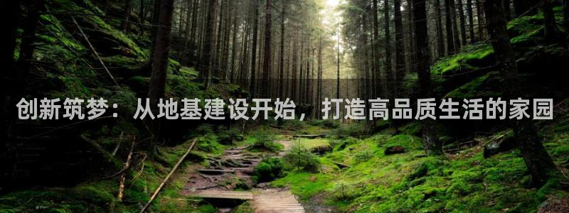 先锋娱乐大厅首页：创新筑梦：从地基建设开始，打造高品质生活的家园