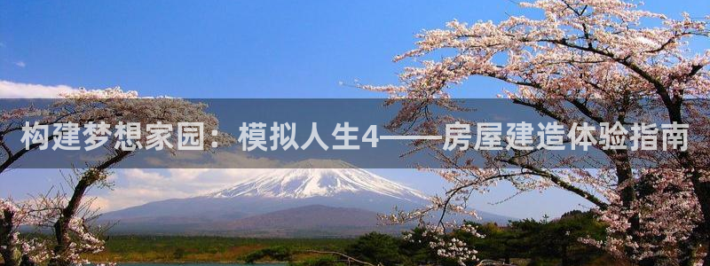 先锋娱乐是不是骗子：构建梦想家园：模拟人生4——房屋建造体验指南