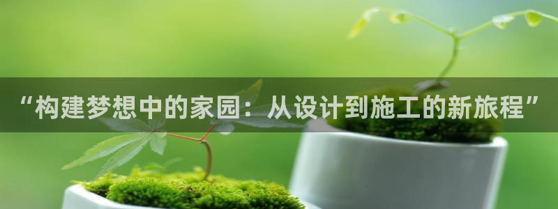 吉林先锋娱乐：“构建梦想中的家园：从设计到施工的新旅程”