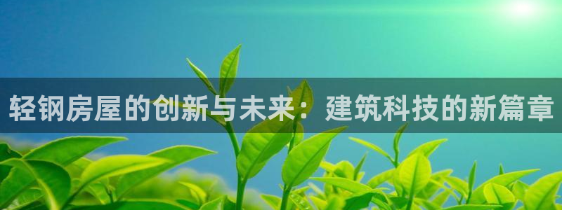 先锋娱乐官：轻钢房屋的创新与未来：建筑科技的新篇章