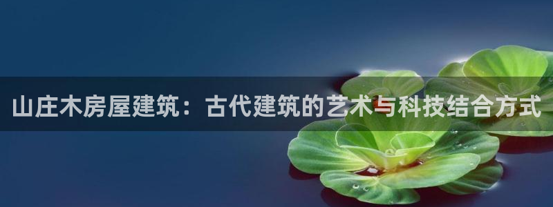 先锋娱乐网67xf：山庄木房屋建筑：古代建筑的艺术与科技结合方式