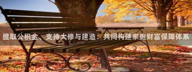 先锋娱乐上分：提取公积金、支持大修与建造：共同构建家庭财富保障体系