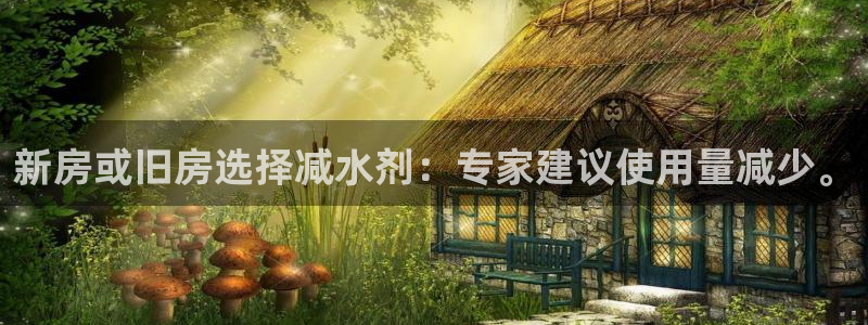 先锋国际娱乐：新房或旧房选择减水剂：专家建议使用量减少。