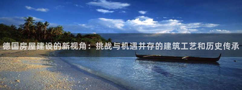 先锋娱乐传媒：德国房屋建设的新视角：挑战与机遇并存的建筑工艺和历史传承